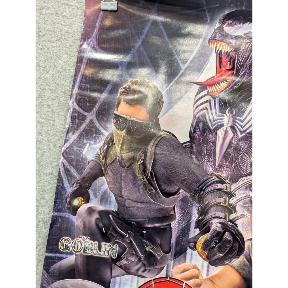 Spider-Man 3 Movie Poster Venom Sandman New Goblin Vintage Collectible 20" × 16" - Picture 5 of 7